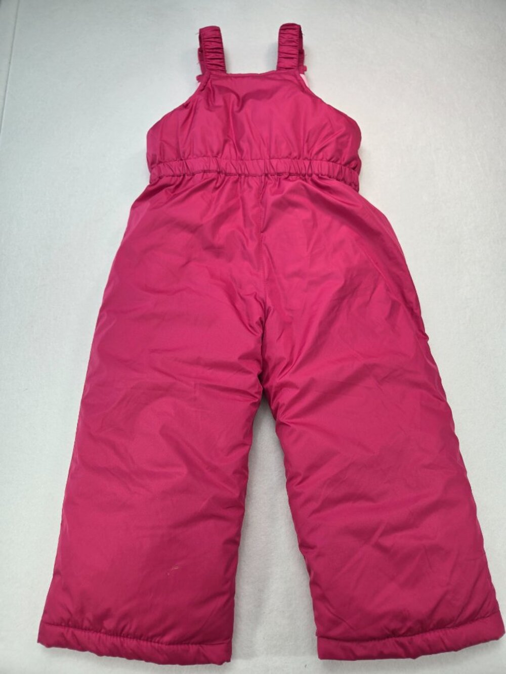 RWay Girls 2T Hot Pink Insulated Snow Bib Overalls Ski Snow Pants Winter - Picture 9 of 9